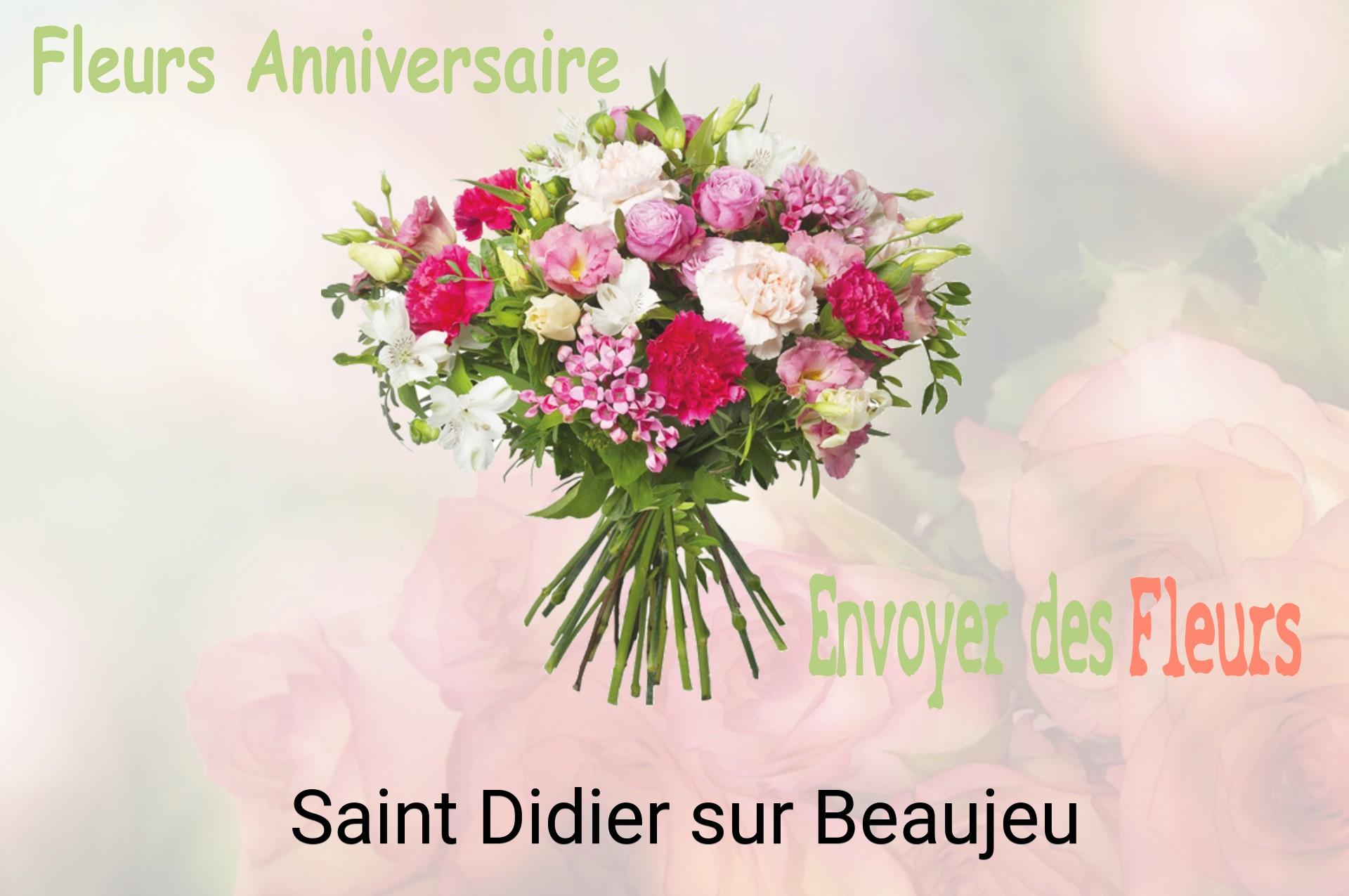 Bouquet de fleurs d’anniversaire livré à Saint-Didier-sur-Beaujeu